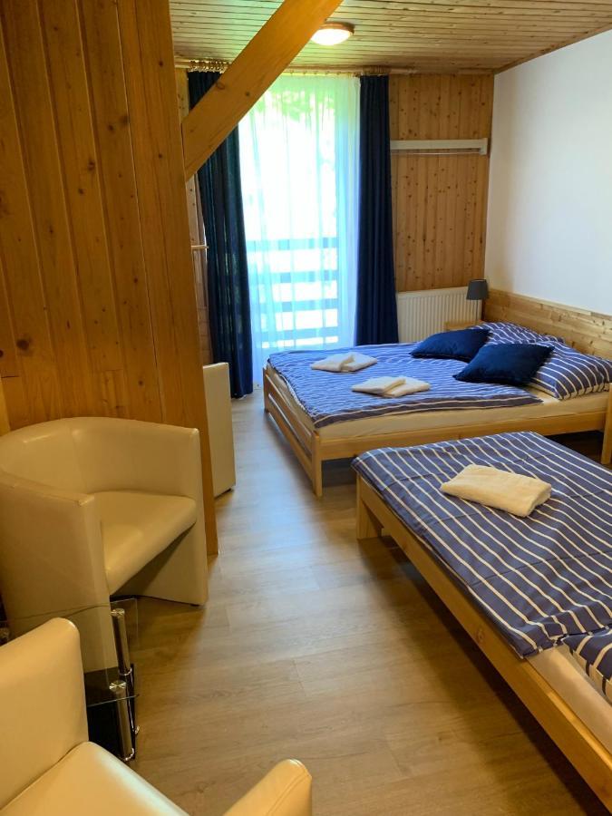 Penzion A Restaurace Vyhlidka Železná Ruda Kültér fotó